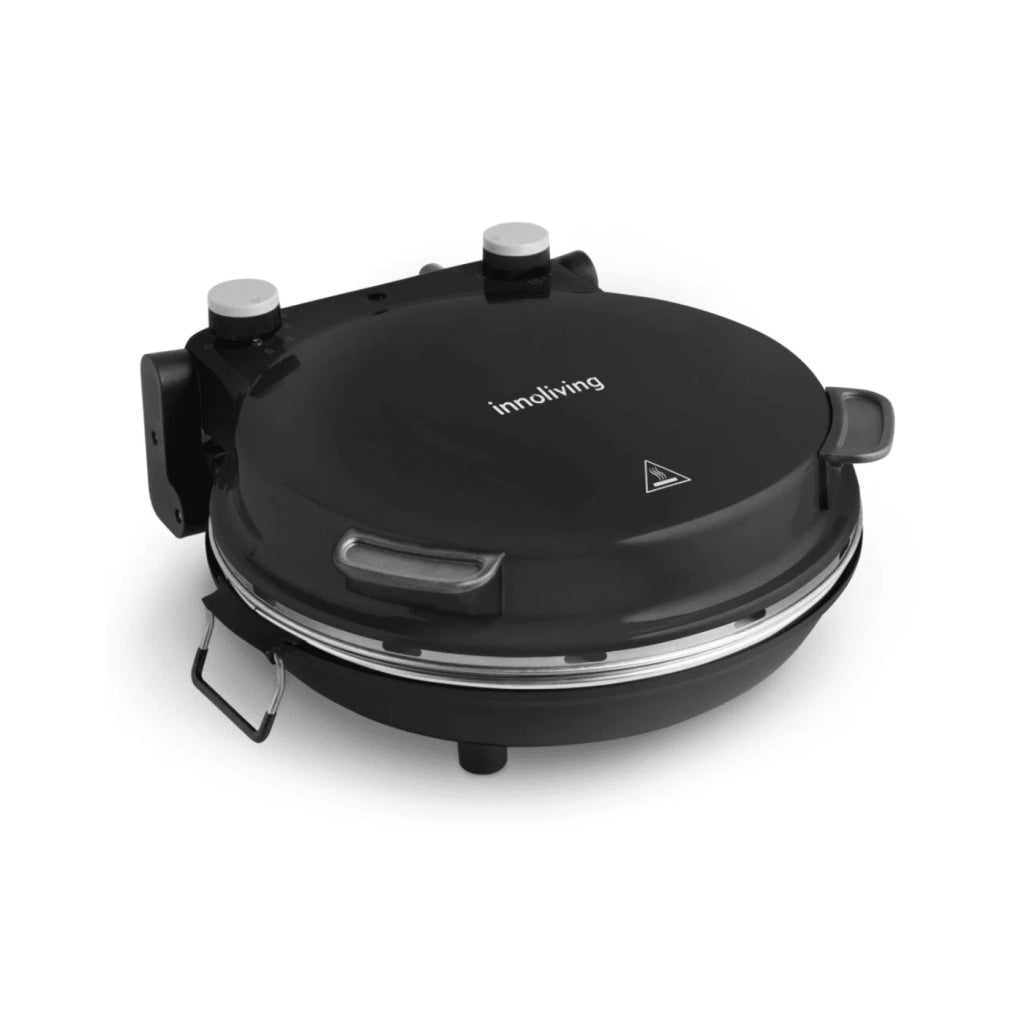 Forno pizza con termostato 1200W ceramic Innoliving INN-796B nero