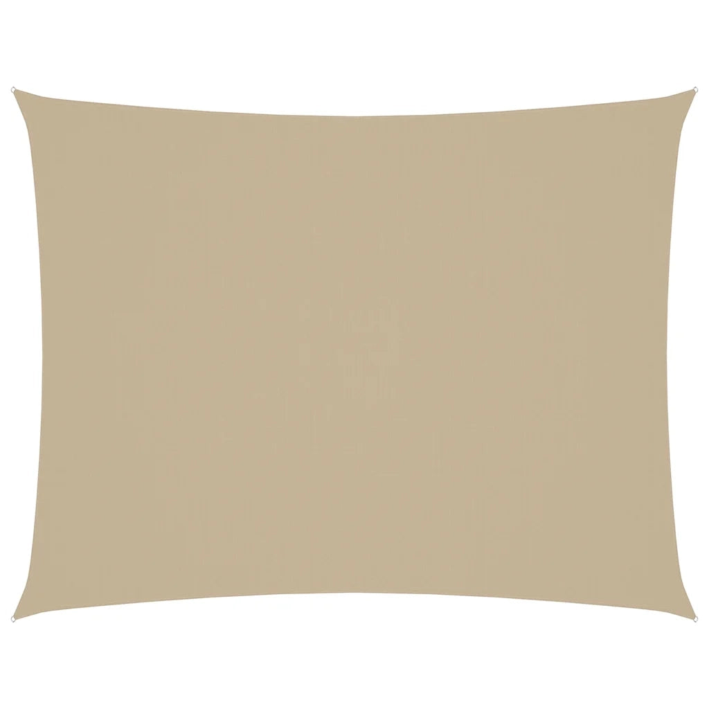 Vela Ombreggiante-Parasole a vela Oxford Rettangolare 2x3,5 m Beige