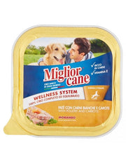 MIGLIOR CANE PATE' CON CARNI BIANCHE E CAROTE 150 GR