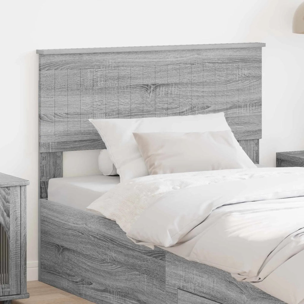 Testiera | Testata Grigio Sonoma Legno multistrato