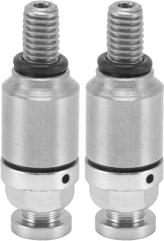 Set di riparazione per forcella - Montaggio - Acciaio inossidabile - Set di riparazione - Motocicli - Colore argentato - Installazione facile - Adatto per forcelli con diametro di 35mm.