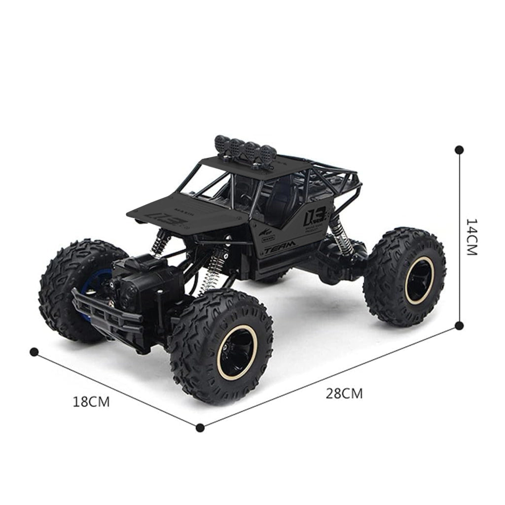 Auto radiocomandata 4x4 da arrampicata in lega