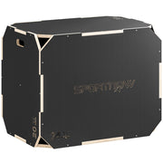 Caj¨®n Pliom¨¦trico Legno 3 in 1 ¨C Minimal ¨C 76x61x51 cm Nero