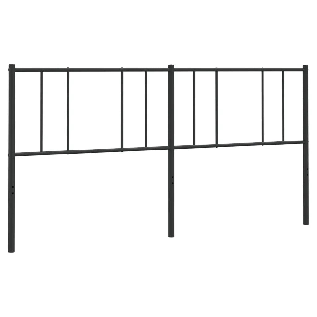 Testiera di Ricambio in Metallo Nero 200 cm 352518
