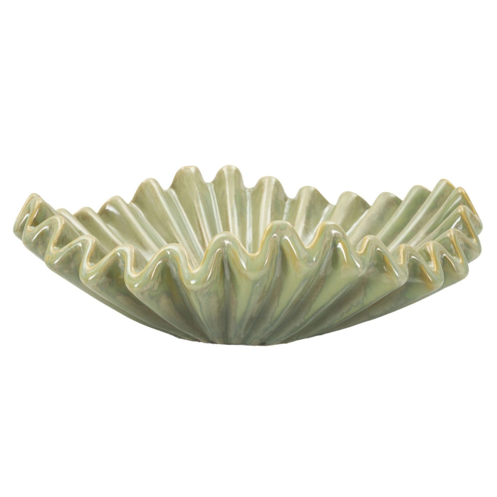 Vassoio VKH855, Verde, Ceramica, 40x40x13 cm