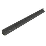 Bordura Flessibile da Giardino 6 x 1,2 m Grigio con Martello in Gomma