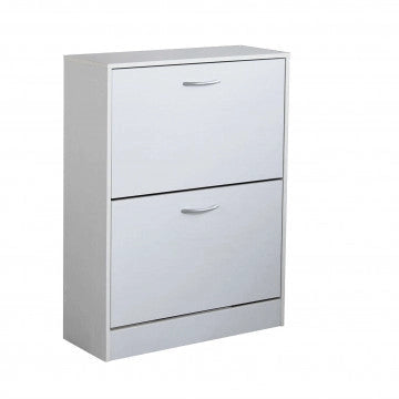 Scarpiera Sally Bianca: Legno, cm 60x24x80
