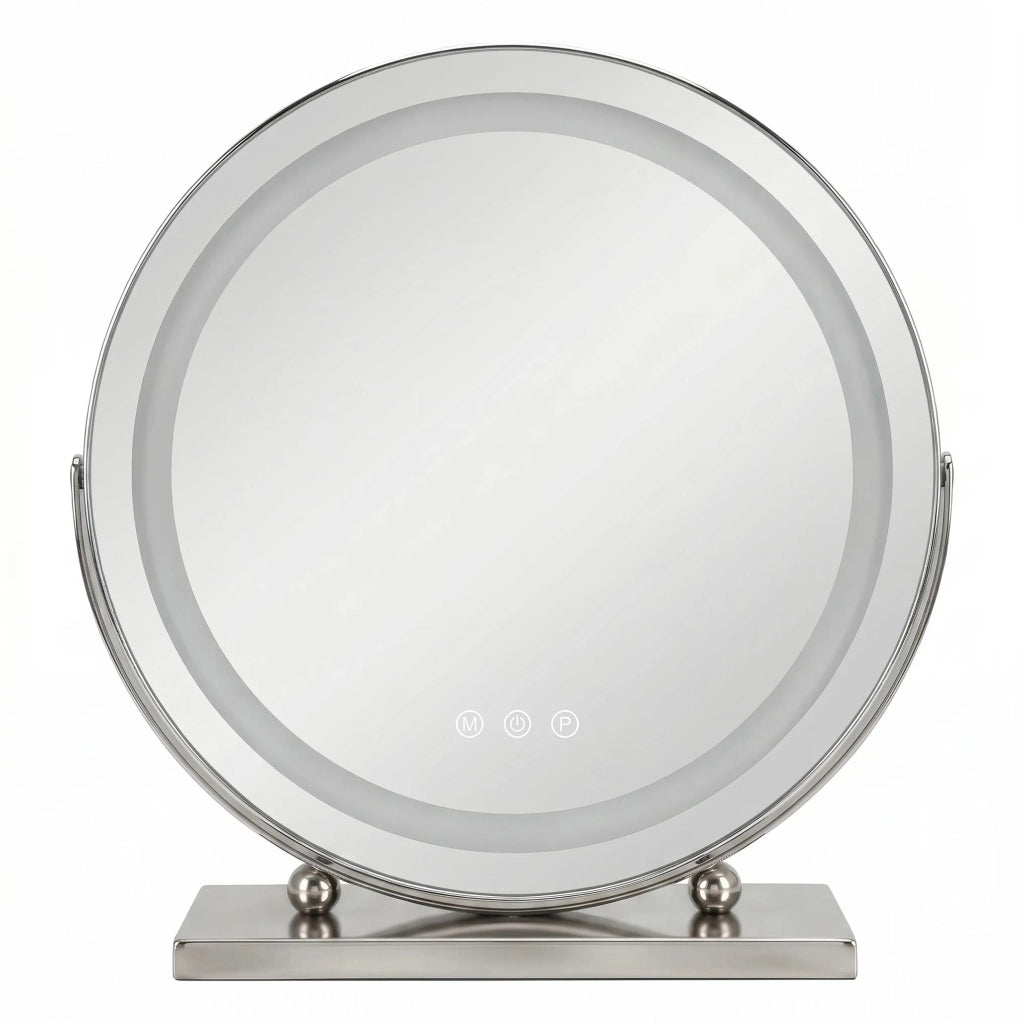 Specchio Led Make-up Chrome 40 Cm