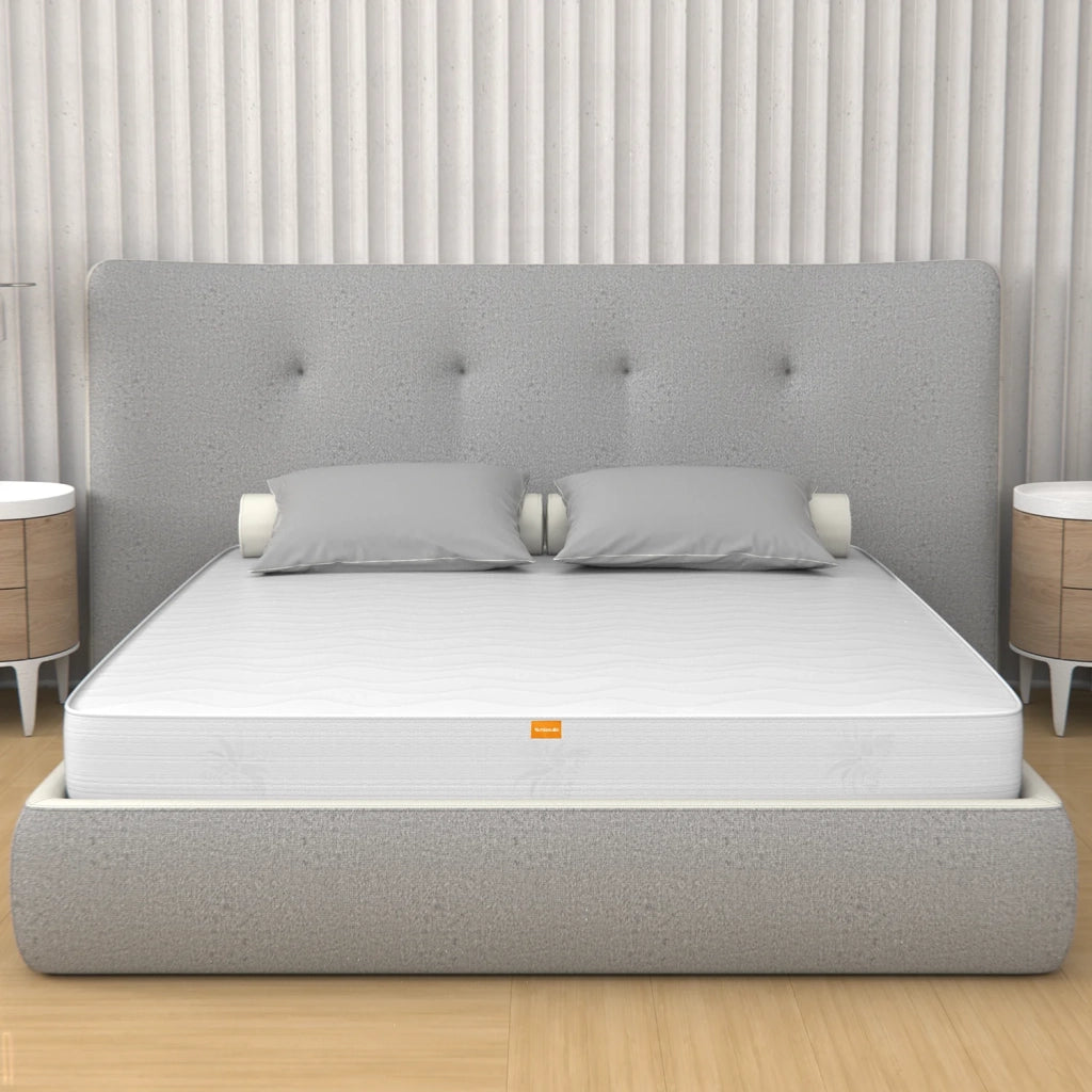 Materasso 140x200, Alto 10 cm - per Divano Letto, Pieghevole, Aloe Vera | Plus