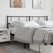 Testiera di Ricambio in Metallo Nero 200 cm 372217