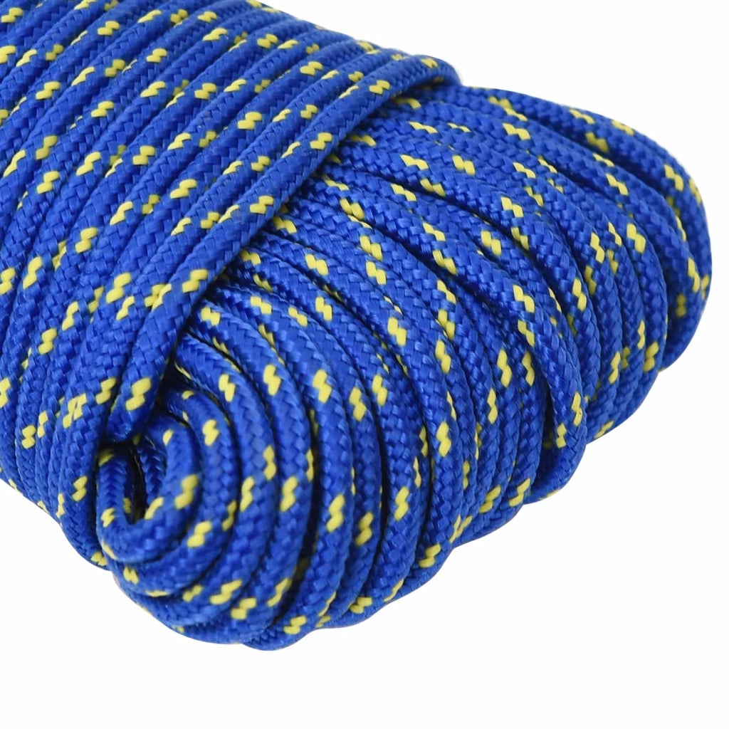 Corda multiuso 4 mm 100 m Blu PP 105 kg Carico massimo 3473008