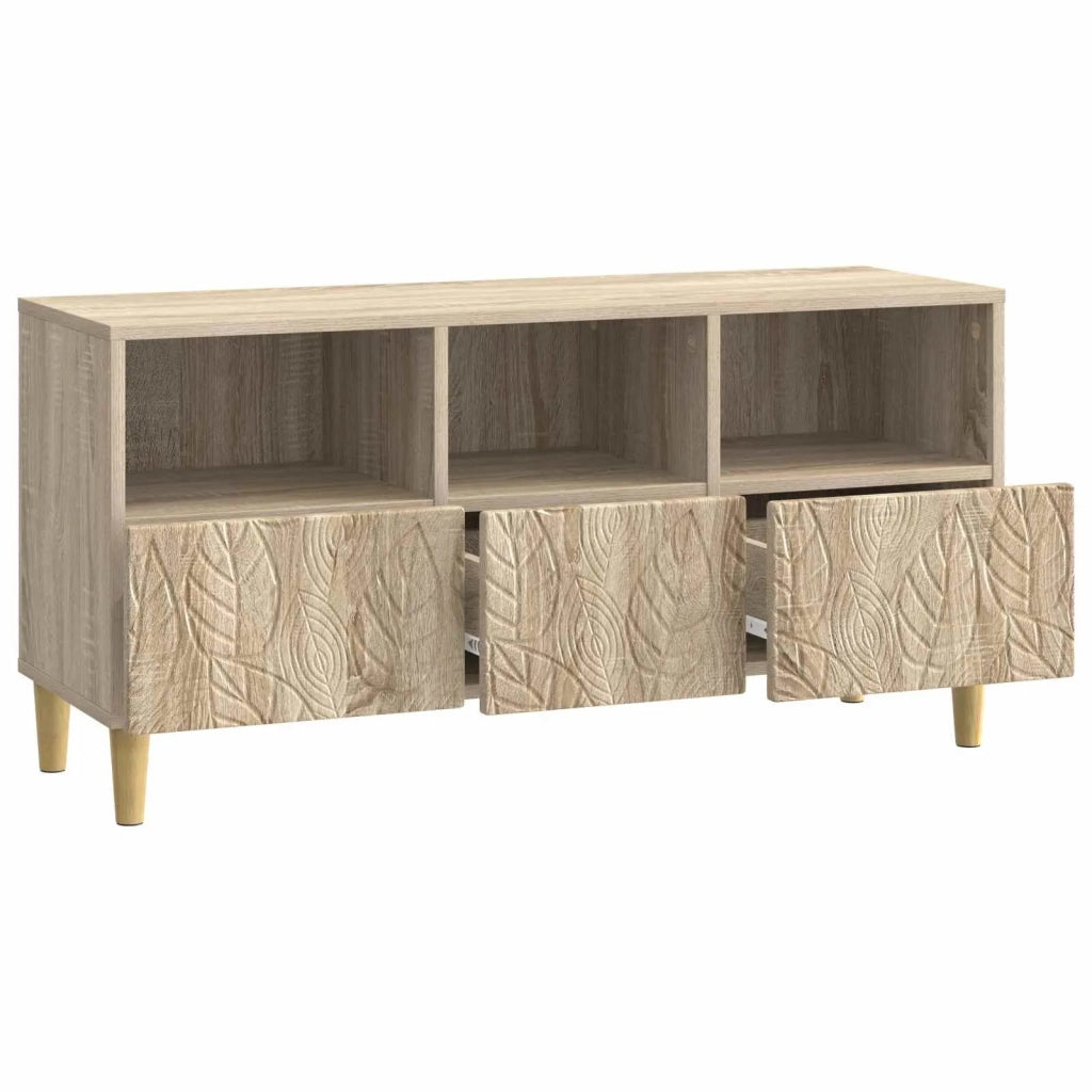 Mobile TV | Armadietto TV | Mobile Porta TV 102 x 34,5 x 50 cm Rovere Sonoma Legno ingegnerizzato