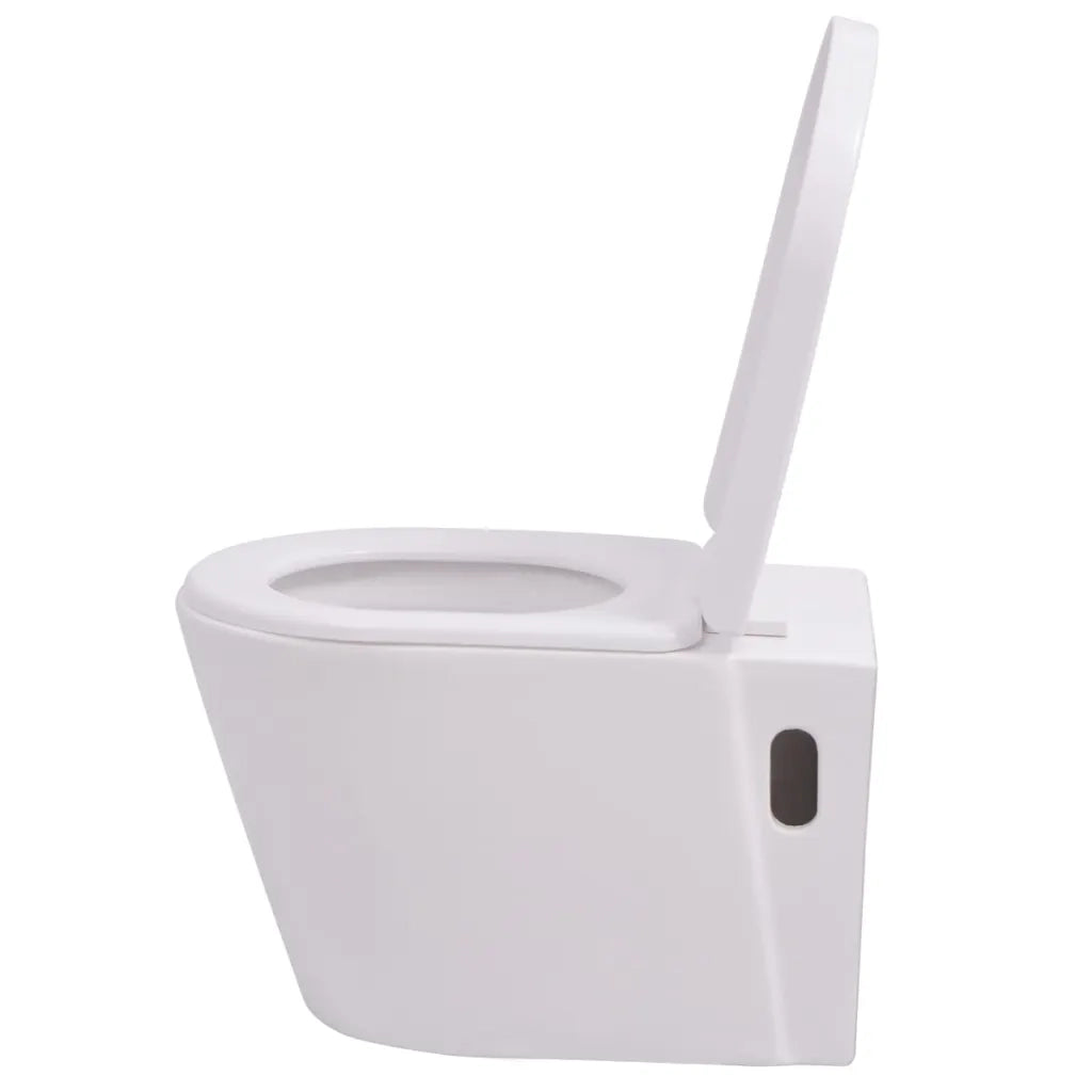 WC Sospeso in Ceramica Bianca 244270