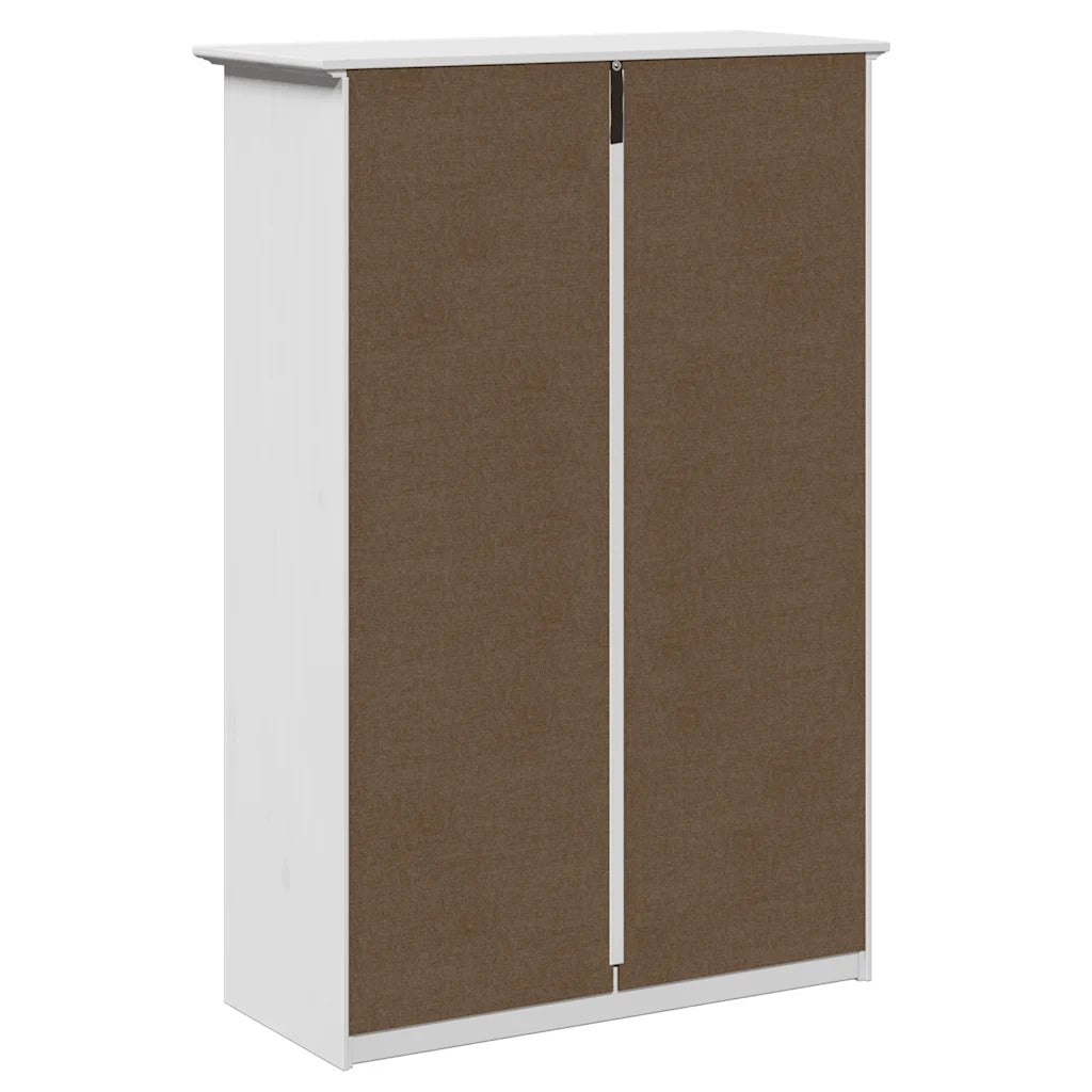 Scarpiera BODO Bianca 80x35x118 cm 4016881