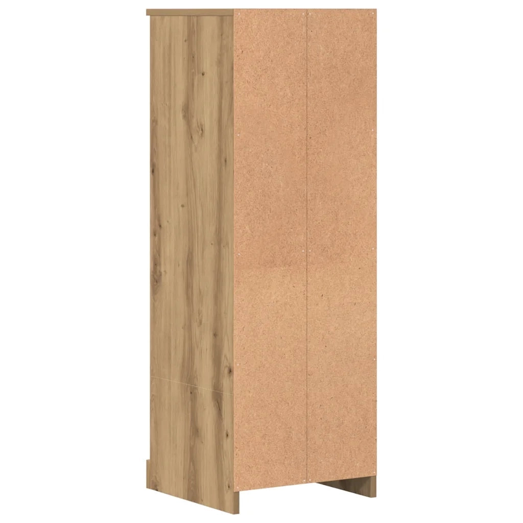 Credenza-Buffet-Armadio da cucina Rovere Artigianale 36x35,5x103,5 cm Legno Multistrato 971729
