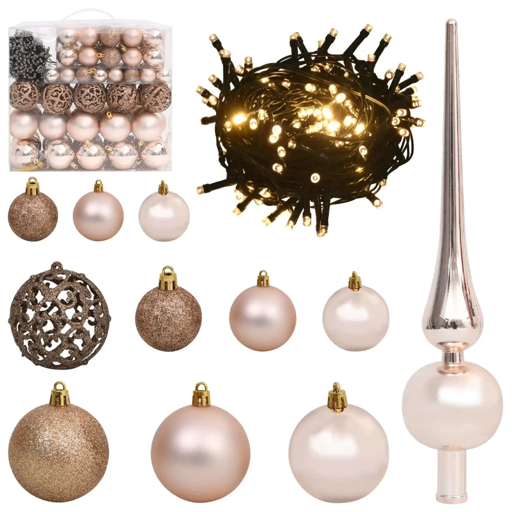 Albero di Natale artificiale 270 cm PVC e Acciaio Bianco 3210154