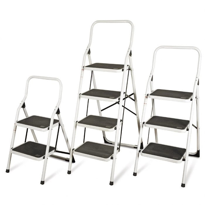 Sgabello Step Metallo 2 Scalini 97X48X7 Chiuso - Biacchi Ettore