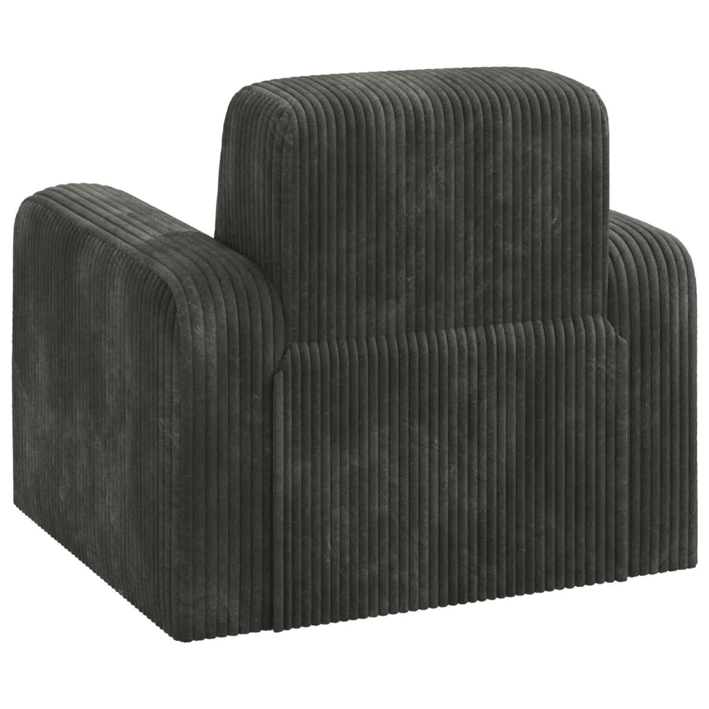 Divano Sedia-Poltrona Antracite corduroy