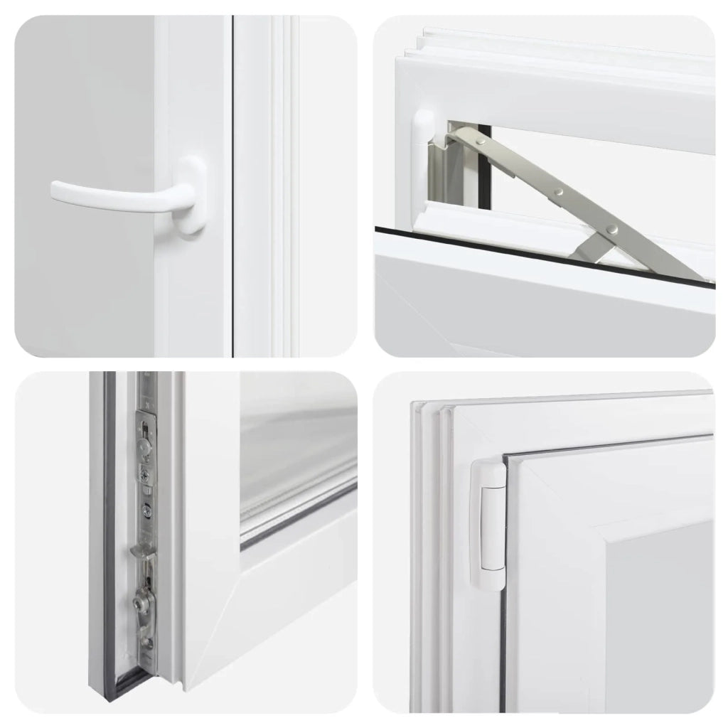 Finestra per Soffitta RISOR Bianco 50 x 75 cm PVC e Vetro 42047229
