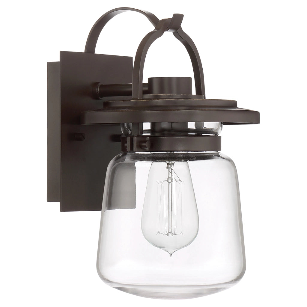 Applique esterna Lasalle bronzo E27 60W Quintiesse