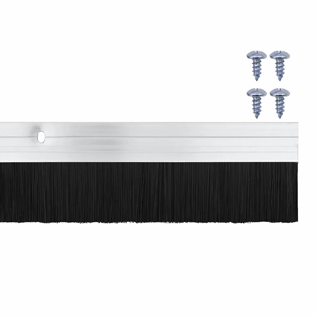 Spazzole per porte a vite 6 pz Argento 100 cm CFW4743414