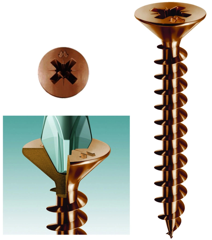 VITI BRONZATE TSP 2,5 X 10