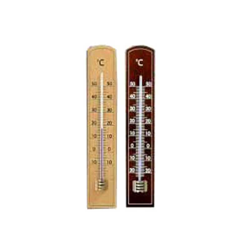 Termometro Legno Scuro Eco 101016 Moller
