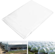 Foglia di polietilene trasparente, Folie per serra extra spessa e resistente alle fessure, copertura per orto e tunnel in polietilene, foglia per serra per orto e pomodoro, (2 x 3 m)