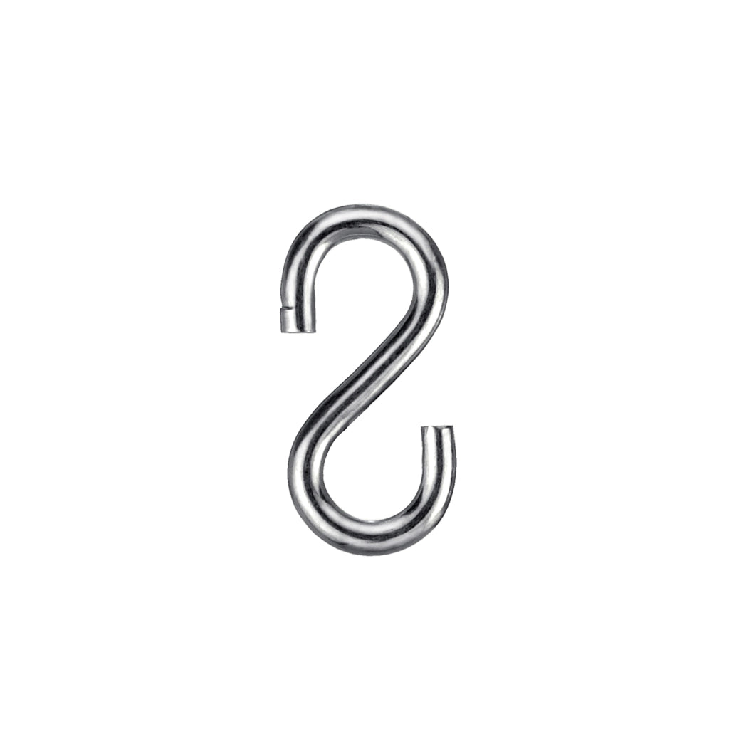 Ganci a "S" aperti 5,8x60 mm. - 4 pz.