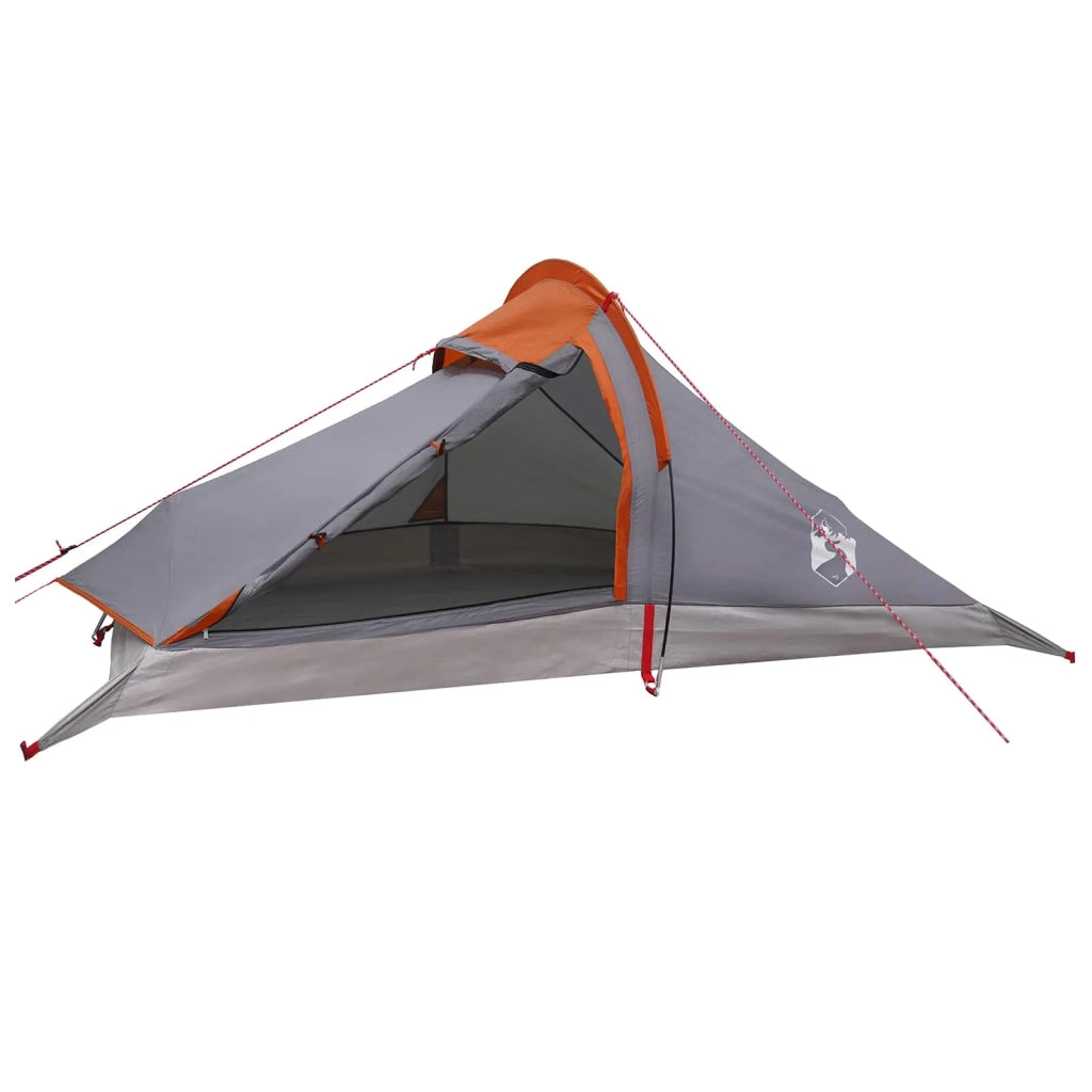 Tenda da backpacking Grigio e arancione 4 persone