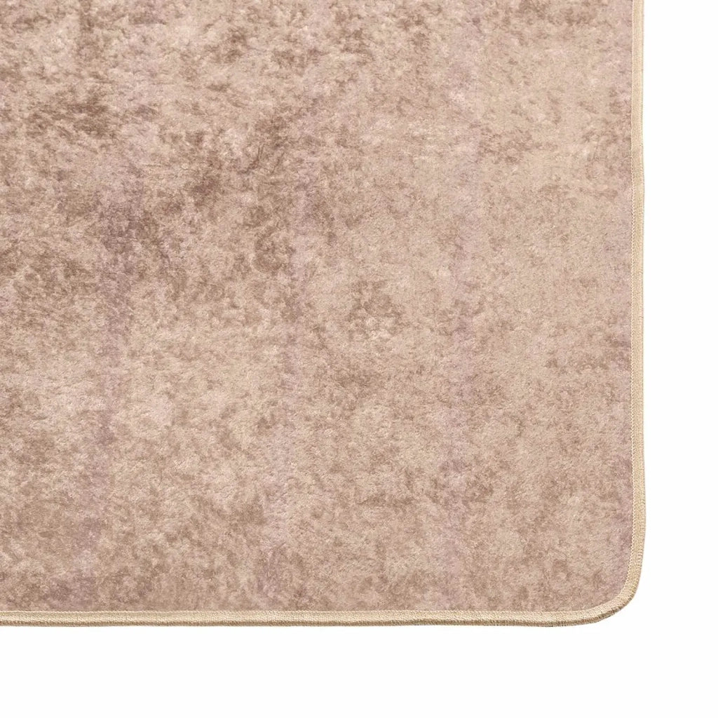 Runner Tappeto MARSA Sabbia 150 x 230 cm Poliestere e PVC 42023127
