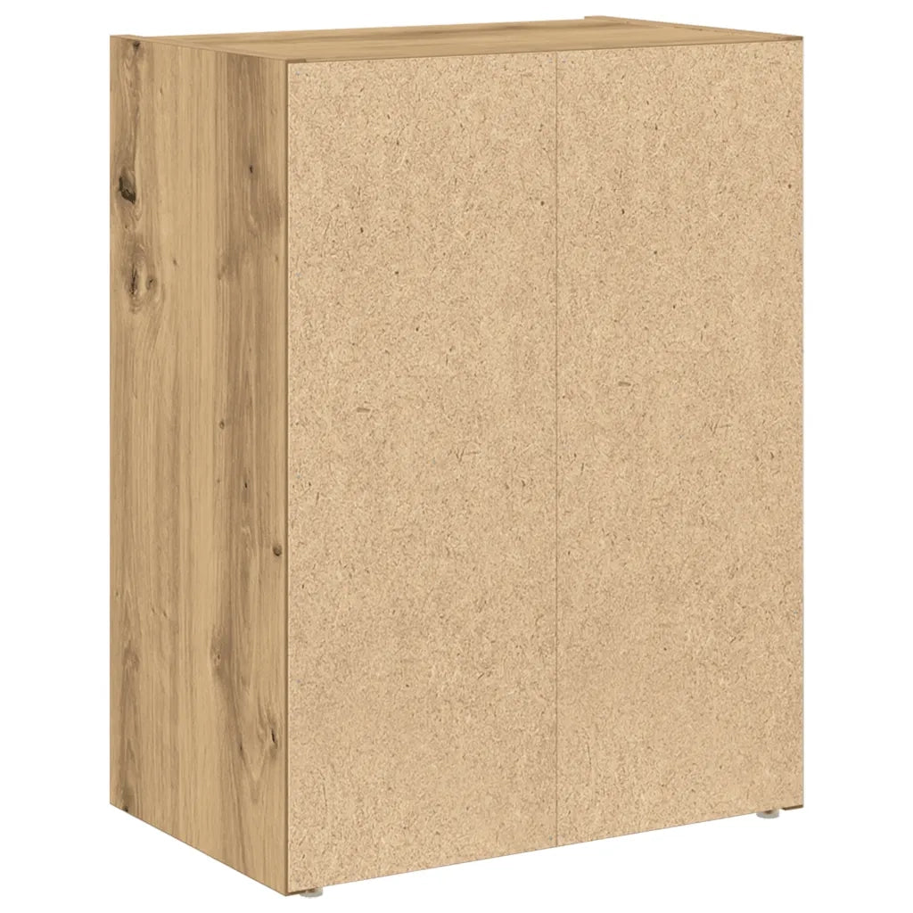 Libreria-Scaffale per Libri-Mobile di Stoccaggio Rovere Artigianale 40x24x52 cm in Legno Multistrato