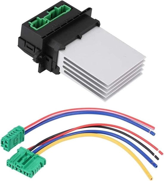 Resistenza motore ventilatore - Connessione cavo ventilatore - Codice di riferimento di sostituzione OE 6441L2-6441.L2-7701048390-7701207718-509355