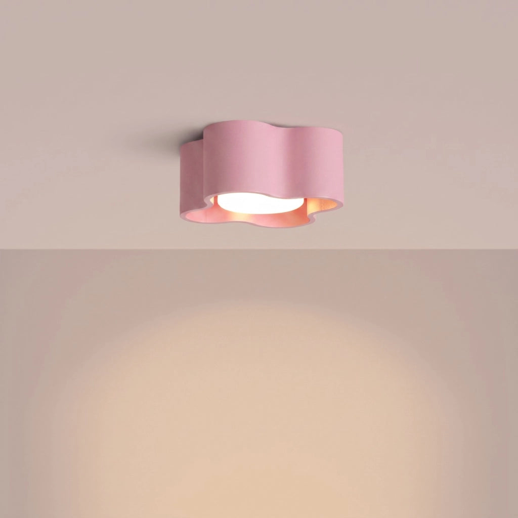 Plafoniera OVIO 1 rosa Gx53