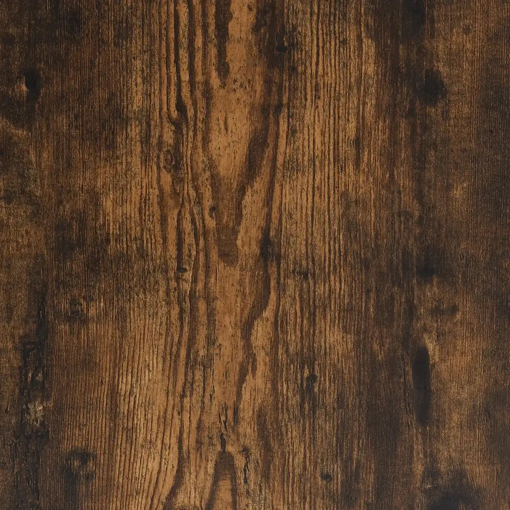 Tavolino Consolle | Tavolo d'Ingresso Rovere Fumo 90x35x80 cm in Legno Multistrato