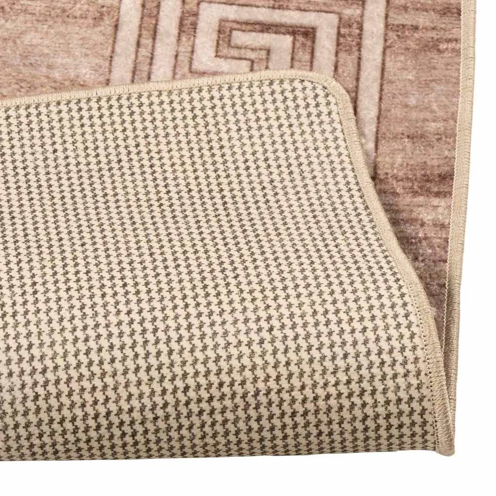 Runner Tappeto MARSA Bianco 50 x 350 cm Poliestere e PVC 42023305