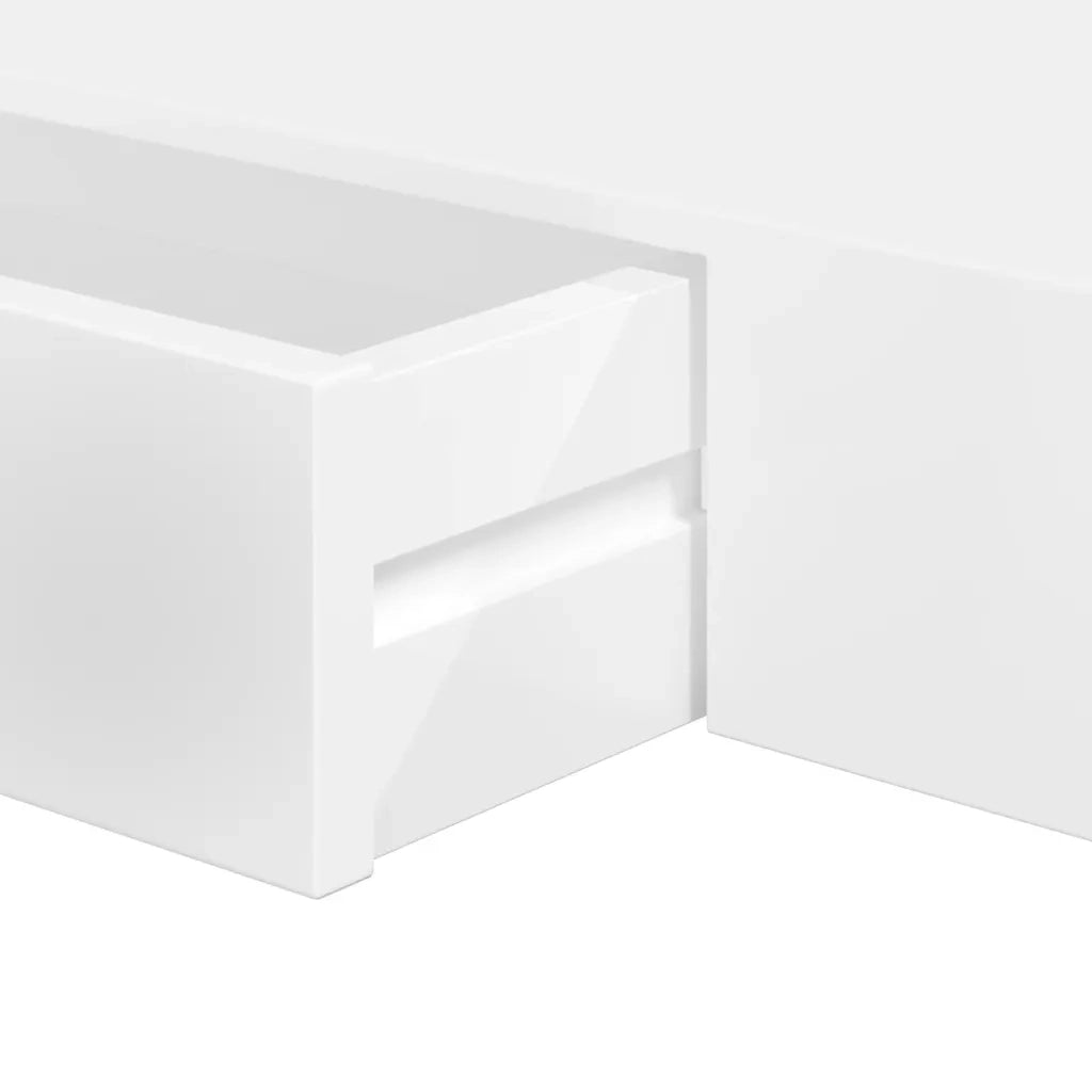 Mensola | Ripiano | Scaffale per Pareti Nera in MDF per Libri/DVD