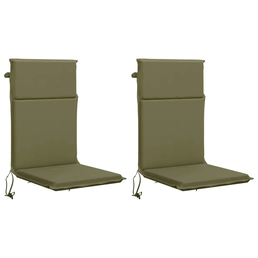 Cuscino per sedia a schienale alto GEMERT 2 pz 100% Poliestere 945687