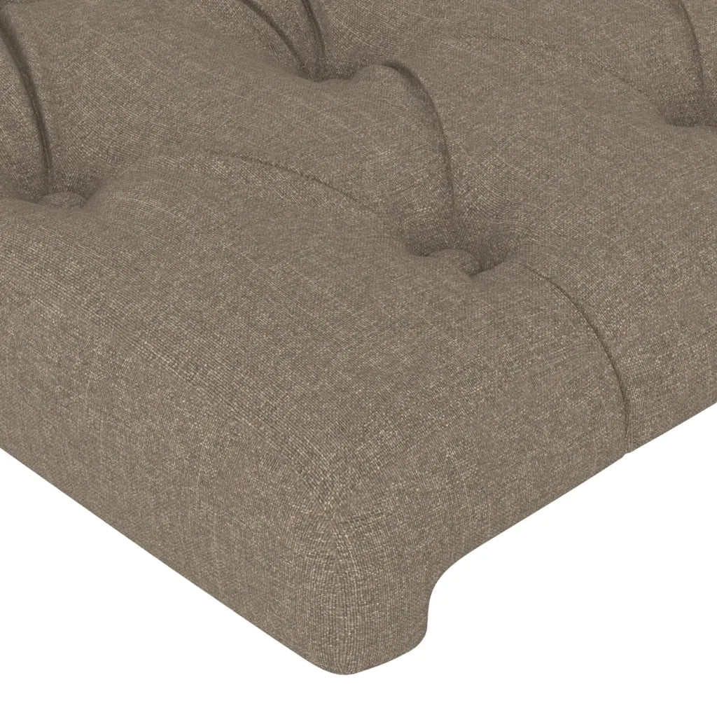 Giroletto senza Materasso Tortora 120x200 cm Tessuto 3125288