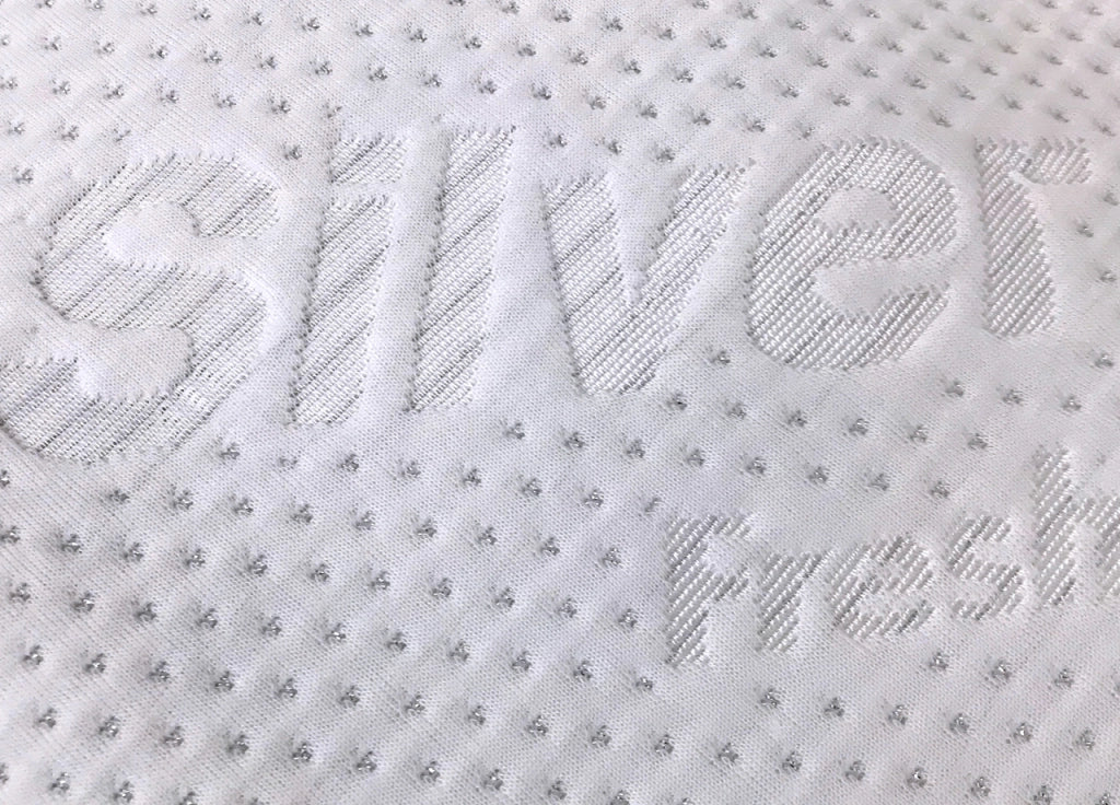 Coprimaterasso Imbottito Elasticizzato Anallergico Federe Cuscino Letto Made Italy - Matrimoniale - Silver
