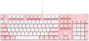 Tastiera Meccanica per Giocatori - Rosa e Bianca