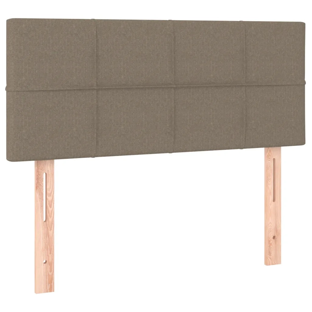 Testiera-Testata-Testiera Decorativa Tortora 80x5x78/88 cm in Tessuto 795008