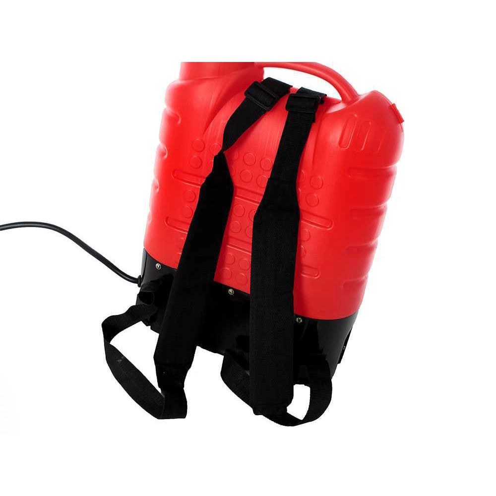 POMPA A SPALLA IRRORATRICE BATTERIA PIOMBO ELETTRICA 16L DISERBO 12V 10A AUSONIA