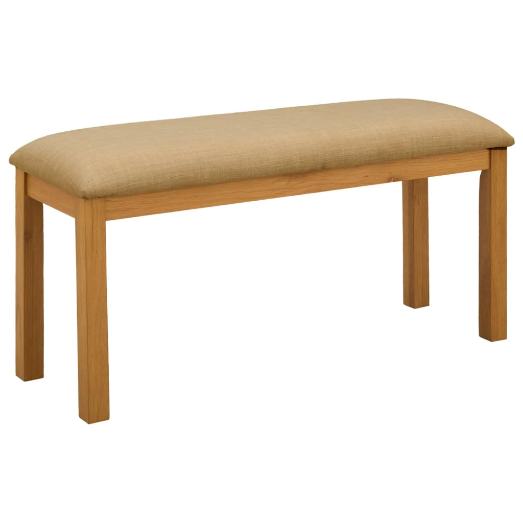 Set da pranzo 5 pz Beige Legno di Quercia Massello 3430288