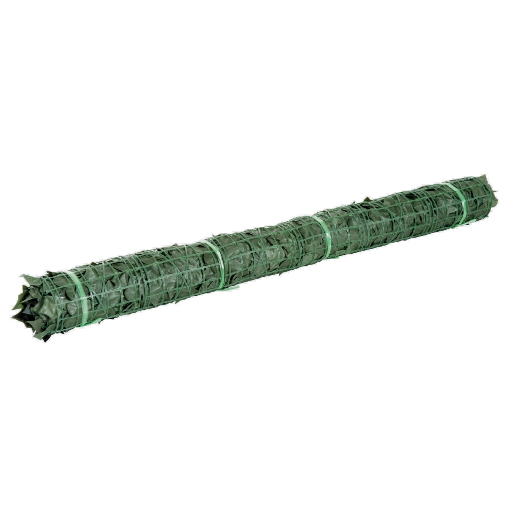 Siepe artificiale 300x150 cm verde scuro in PE, schermatura per esterni