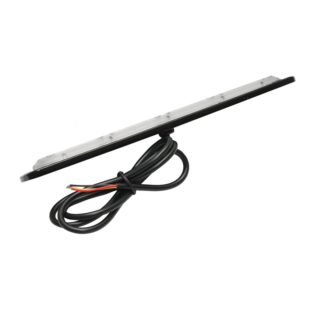 Luce di ingombro a LED 12-24V, 24W, gialla, 24 LED 190x28x10mm
