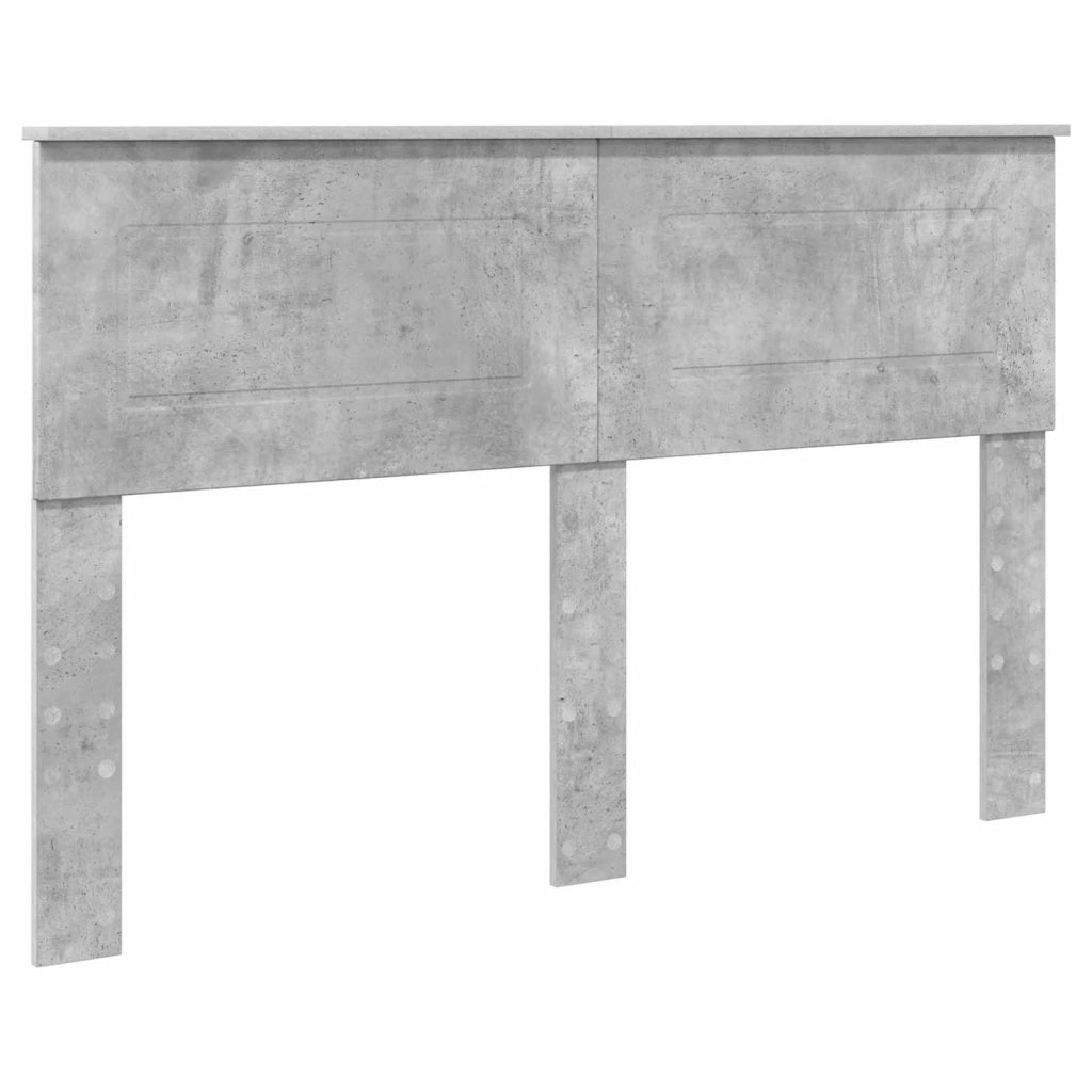 Letto matrimoniale | Letto per adulti | Struttura del letto Calcestruzzo 140 x 200 cm Legno multistrato