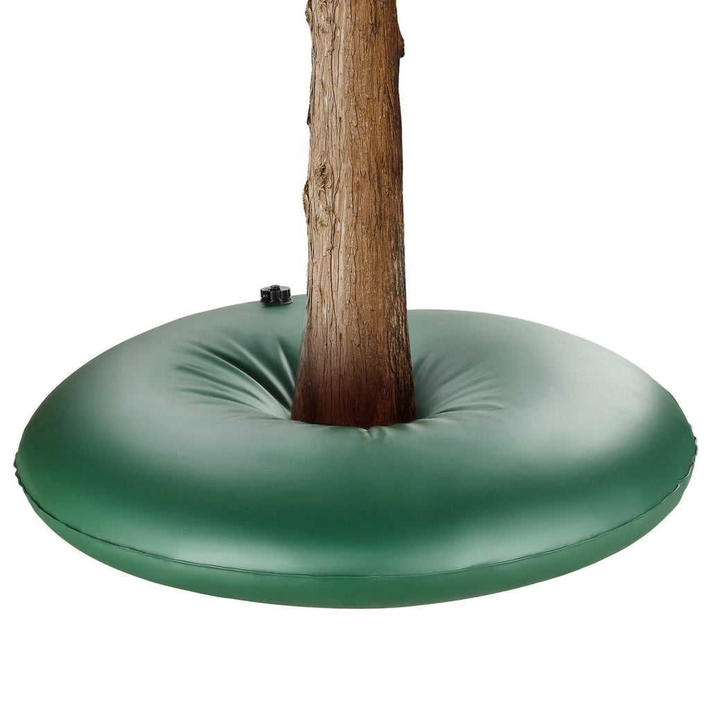 Set 4 Sacchetti Anelli per Irrigazione Alberi a Goccia Rilascio Lento 6-9 Ore 75,7L in PVC per Giardino