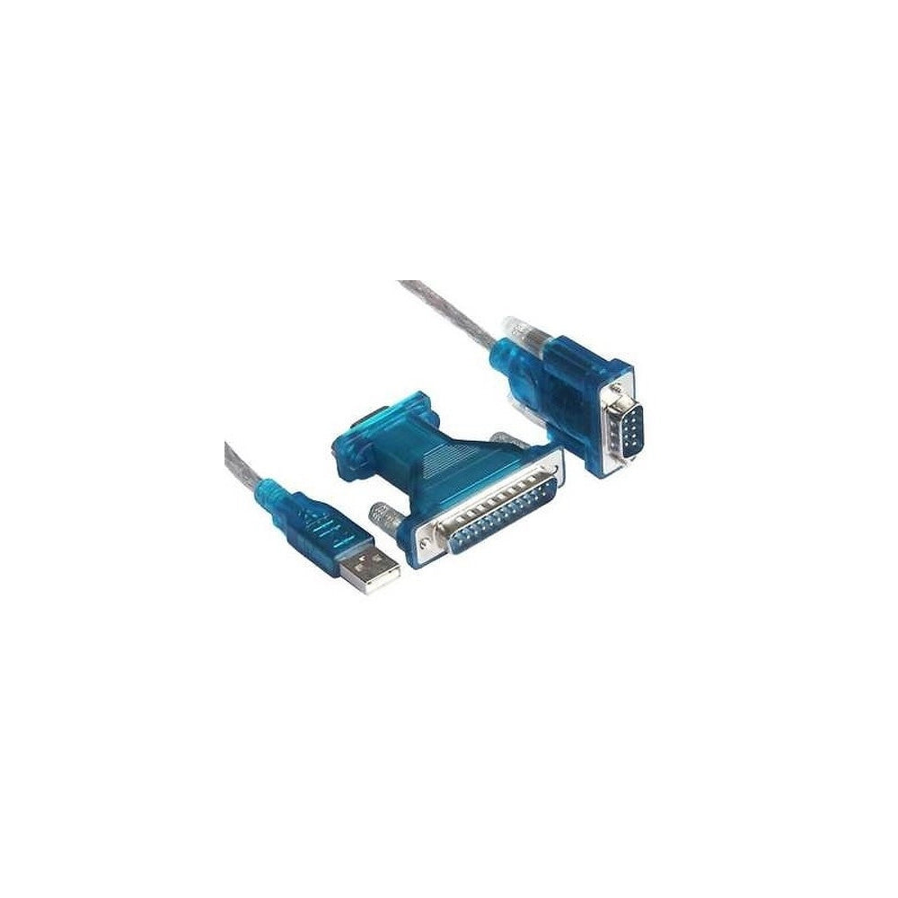 Trade Shop - Cavo Adattatore Convertitore Dati Da Usb A Seriale Rs232 Porta Pc Computer -
