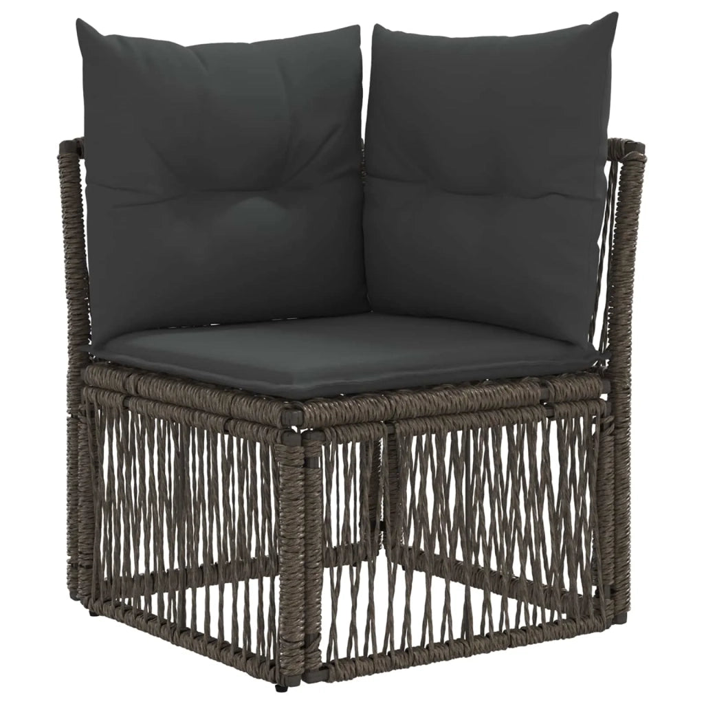 Set Divano da Giardino 13 pz Grigio polyrattan 3434462